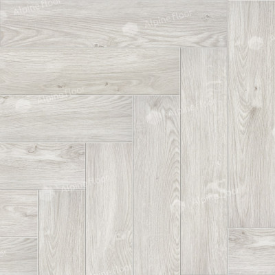 ЕСО 13-11 Снежный Кварцвиниловая плитка Alpine Floor Parquet Light