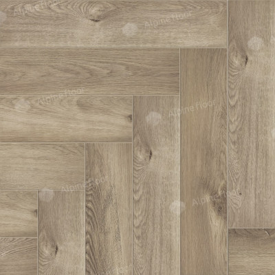 ЕСО 13-5 Дуб Натуральный Отбеленный Кварцвиниловая плитка Alpine Floor Parquet Light